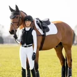 Tapis De Selle Poneys|Tapis Cso/ Mixtes*LeMieux - Tapis de selle 3D Mesh Self-Cool Square Blanc