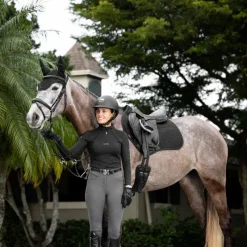 Tapis De Selle|Tapis Cso/ Mixtes*LeMieux - Tapis de selle Pro Sorb Plain 2 Square Noir