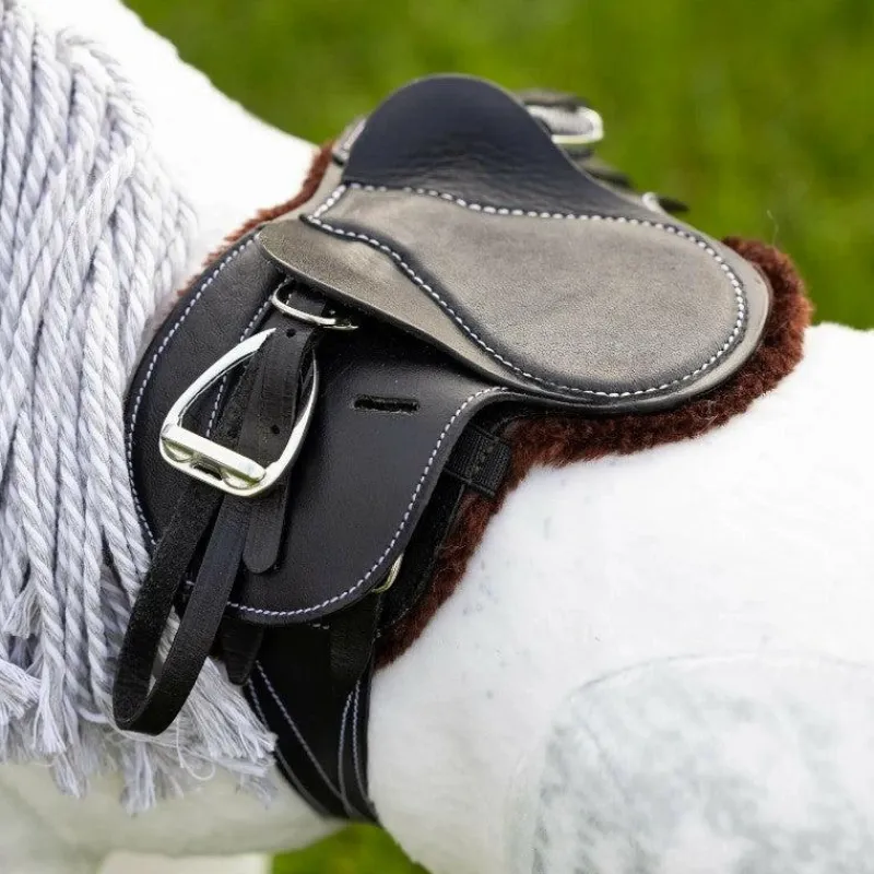 Peluches*LeMieux - Tapis de selle pour Toy Pony Showing Numnah Marron