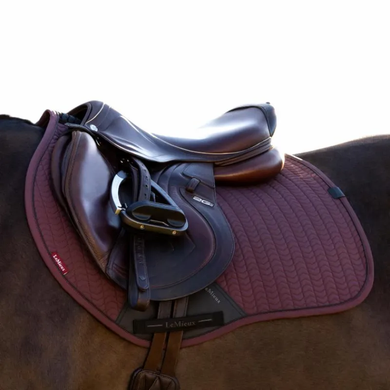 Discount - Tapis de selle Square Essence damson Tapis Cso/ Mixtes|Tapis De Selle