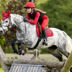 Tapis Cso/ Mixtes|Tapis De Selle*LeMieux - Tapis de selle Square Mixte Loire chili Rouge