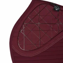 Tapis De Selle Poneys|Tapis Cso/ Mixtes*LeMieux - Tapis de selle Square Soft Shell Anti Glisse EuroJump Bordeaux