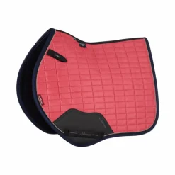 Tapis De Selle Poneys|Tapis De Selle*LeMieux - Tapis de selle Square en suédine cranberry Rose