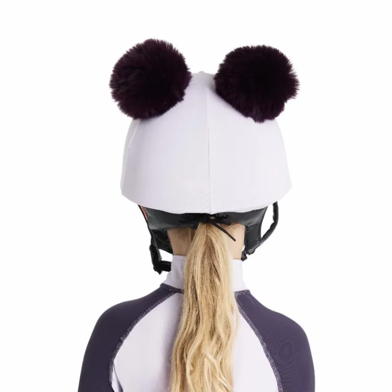 Sale - Toque de casque doubles pompons amovibles enfant Mini lilac Toques|Accessoires De Casques