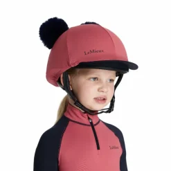 Discount - Toque de casque doubles pompons amovibles enfant Mini cranberry Toques|Accessoires De Casques