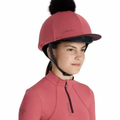 Accessoires De Casques|Toques*LeMieux - Toque de casque à pompon amovible Classique cranberry Rose