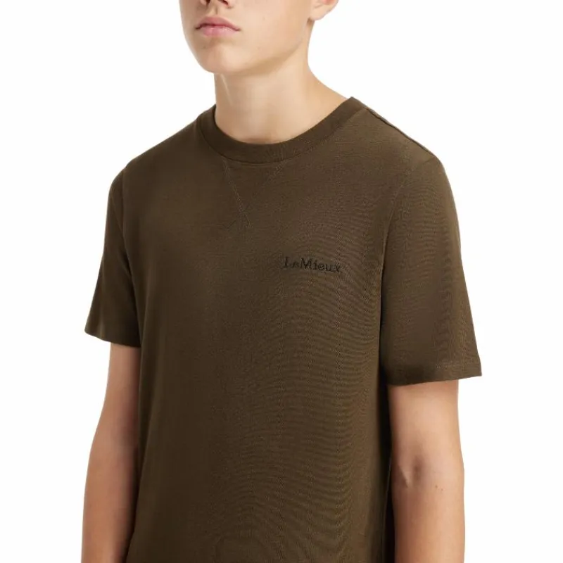 New - T-shirt garçon Junior Young Rider Alpine Enfant T-Shirts Et Baselayers