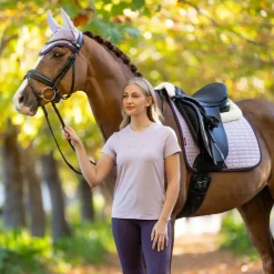 T-Shirts Et Baselayers*LeMieux - T-shirt manches courtes femme Sport lilac Violet