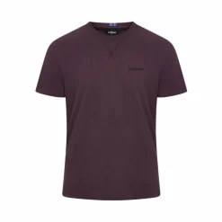 T-Shirts Et Baselayers|T-Shirts Et Baselayers*LeMieux - T-shirt manches courtes homme damson Bordeaux