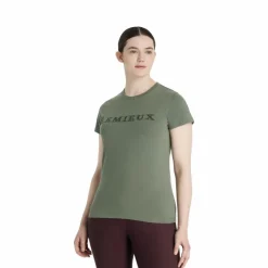 T-Shirts Et Baselayers*LeMieux - T-shirt manches courtes femme Classique rosemary Vert