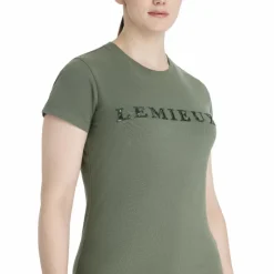 T-Shirts Et Baselayers*LeMieux - T-shirt manches courtes femme Classique rosemary Vert