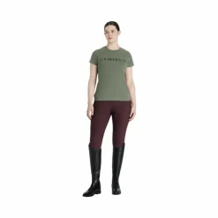 T-Shirts Et Baselayers*LeMieux - T-shirt manches courtes femme Classique rosemary Vert