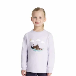 Outlet - T-shirt manches longues enfant Mini Poppy lilac Enfant T-Shirts Et Baselayers