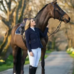 Vestes De Concours*LeMieux - Veste de concours femme Dynamique Marine