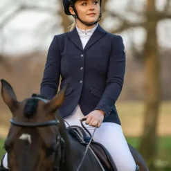 Vestes De Concours*LeMieux - Veste de concours femme Dynamique Marine