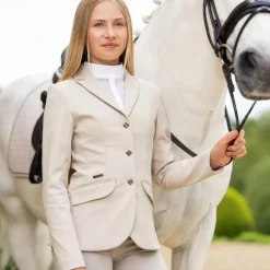 Hot - Veste de concours fille Young Rider Kennedy stone Enfant Vestes De Concours