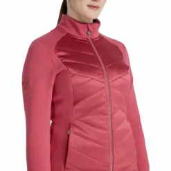 Blousons Et Manteaux*LeMieux - Veste matelassée zip intégral femme Dynamique cranberry Rose