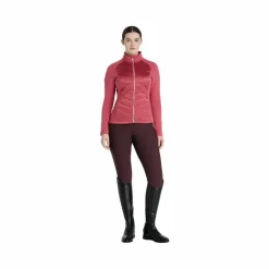 Blousons Et Manteaux*LeMieux - Veste matelassée zip intégral femme Dynamique cranberry Rose