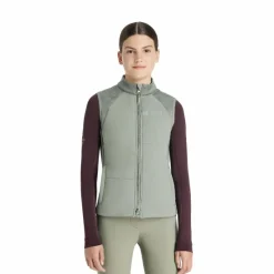 Blousons Et Manteaux*LeMieux - Veste sans manches d’entraînement enfant Young Rider Pammy rosemary Vert