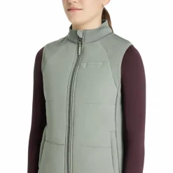 Blousons Et Manteaux*LeMieux - Veste sans manches d’entraînement enfant Young Rider Pammy rosemary Vert