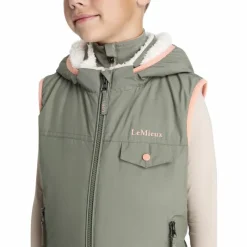 Sale - Veste sans manches enfant Mini George rosemary Enfant Blousons Et Manteaux