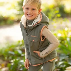 Sale - Veste sans manches enfant Mini George rosemary Enfant Blousons Et Manteaux