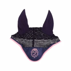 Cso|Bonnets Pour Chevaux*Les poneys de Zoé - Bonnet court pour chevaux #Teamlesponeysdezoé marine/ rose