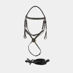 Online - Bridon Denver croisé avec rênes Bridons|Cso