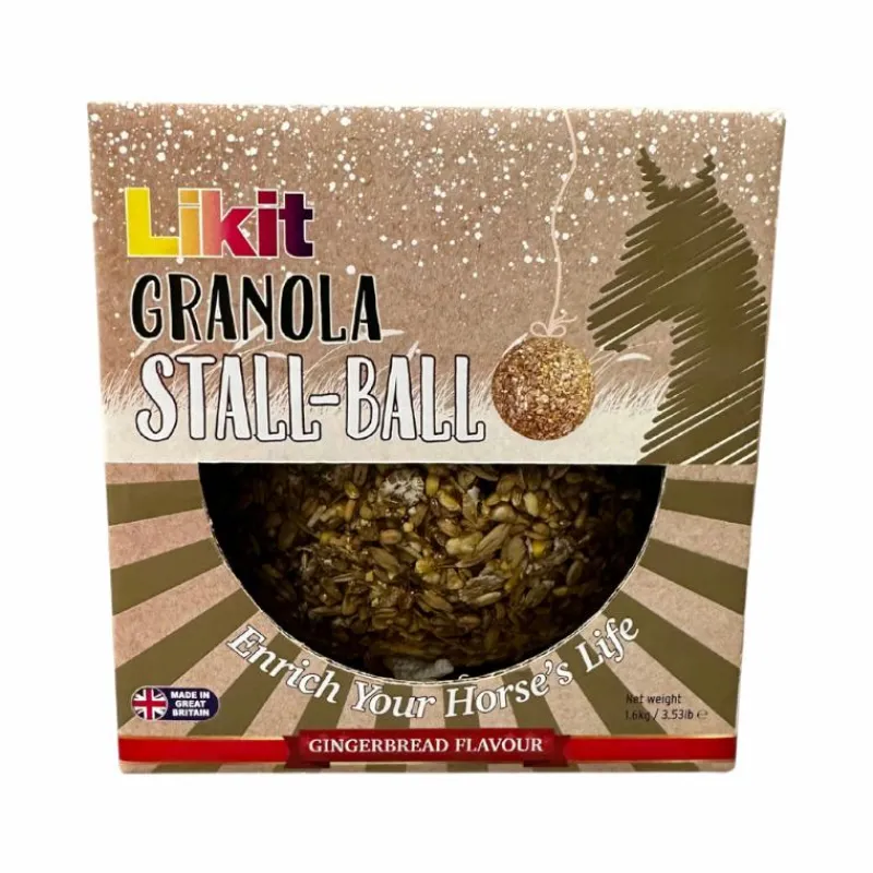 Outlet - Friandise granola pain d'épices Stall-ball Friandises Pour Chevaux