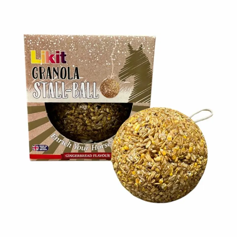 Outlet - Friandise granola pain d'épices Stall-ball Friandises Pour Chevaux