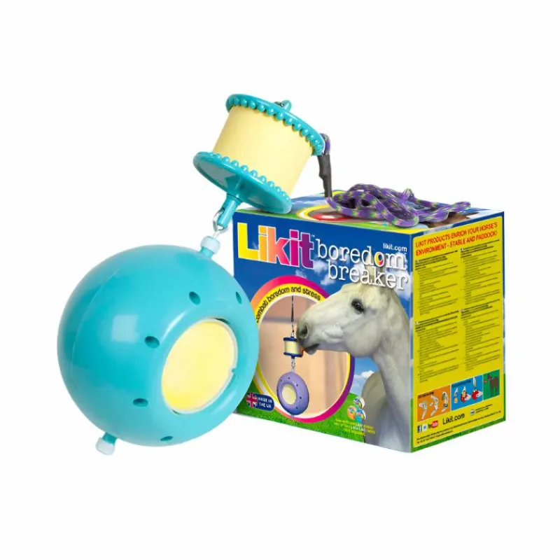 Sale - Support de pierre divertissant Boredom Breaker aqua Jouets Pour Chevaux
