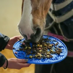 Hot - Tapis de léchage Graze maze bleu Friandises Pour Chevaux