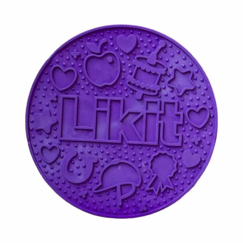 Outlet - Tapis de léchage Graze maze violet Friandises Pour Chevaux