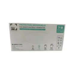 Gants Médicaux*Maury - Gants d'examen et de soin en nitrille non-poudrés à usage unique