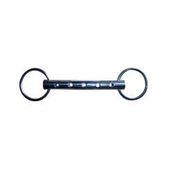 Mors Deux Anneaux*Metalab - mors à flute rond inox