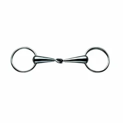 Best - Mors deux anneaux Pinchless canon brisé plein Mors Deux Anneaux