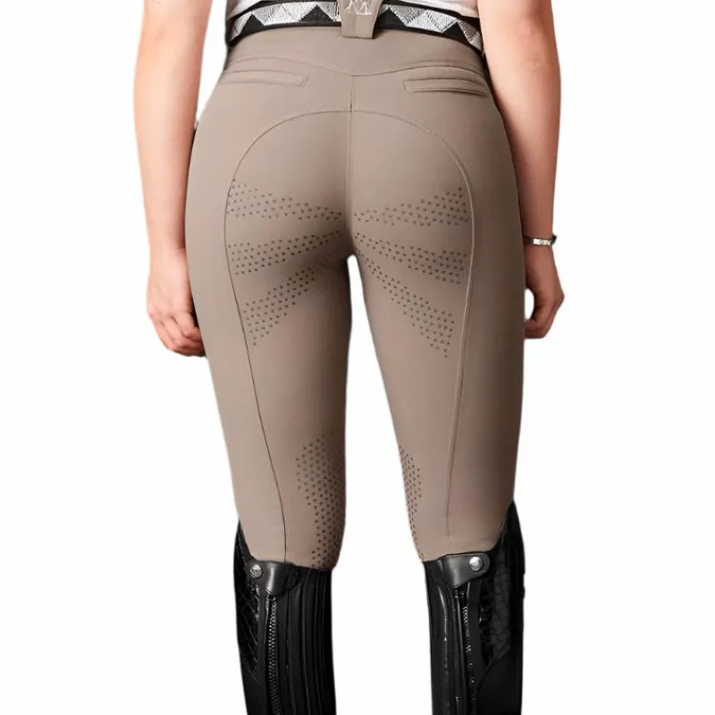 Pantalons D'Équitation*Mountain Horse - Pantalon d'équitation femme Ester Taupe Beige
