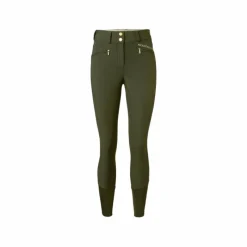 Online - Pantalon d'équitation femme Diana kaki Pantalons D'Équitation