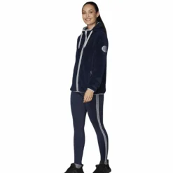 T-Shirts Et Baselayers*Mountain Horse - Veste manches longues femme Fuzzy polaire Marine