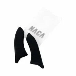 Accessoires De Casques*NACA - Coussinets de joues pour jugulaire Comète XP Noir