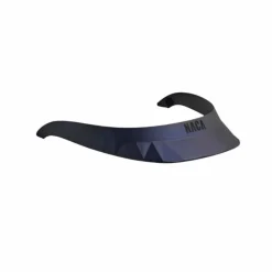 Accessoires De Casques*NACA - Visière standard matt / logo noir Bleu