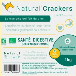 Friandises Pour Chevaux|Crackers Pour Chevaux*Natural' Innov - Crackers pour chevaux Natural'Crackers Digest
