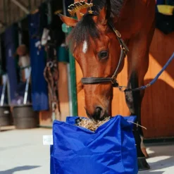 Filets Et Sacs À Foin*Natural' Innov - Sac à foin Natural'Kub édition collector 7 ans Bleu