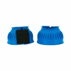 Sale - Cloches soft double bande auto-agrippante bleu roi Concours Complet D'Equitation