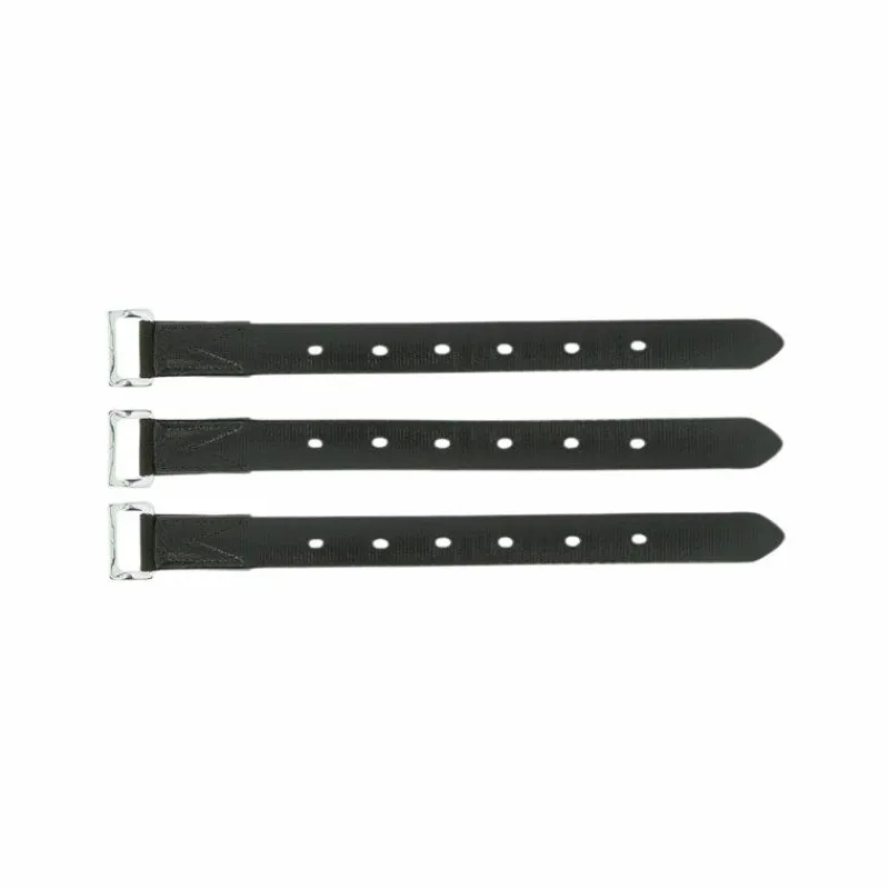 Accessoires De Selles*Norton - Contre-sanglons selle close Rexine Evol x3 Noir