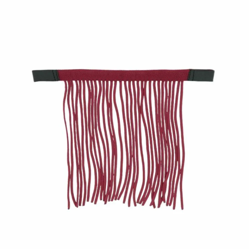 Accessoires De Bridons Poneys|Accessoires De Bridon*Norton - Frontal chasse-mouches Bordeaux