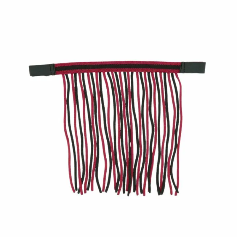 Accessoires De Bridons Poneys|Accessoires De Bridon*Norton - Frontal chasse-mouches / noir Bordeaux
