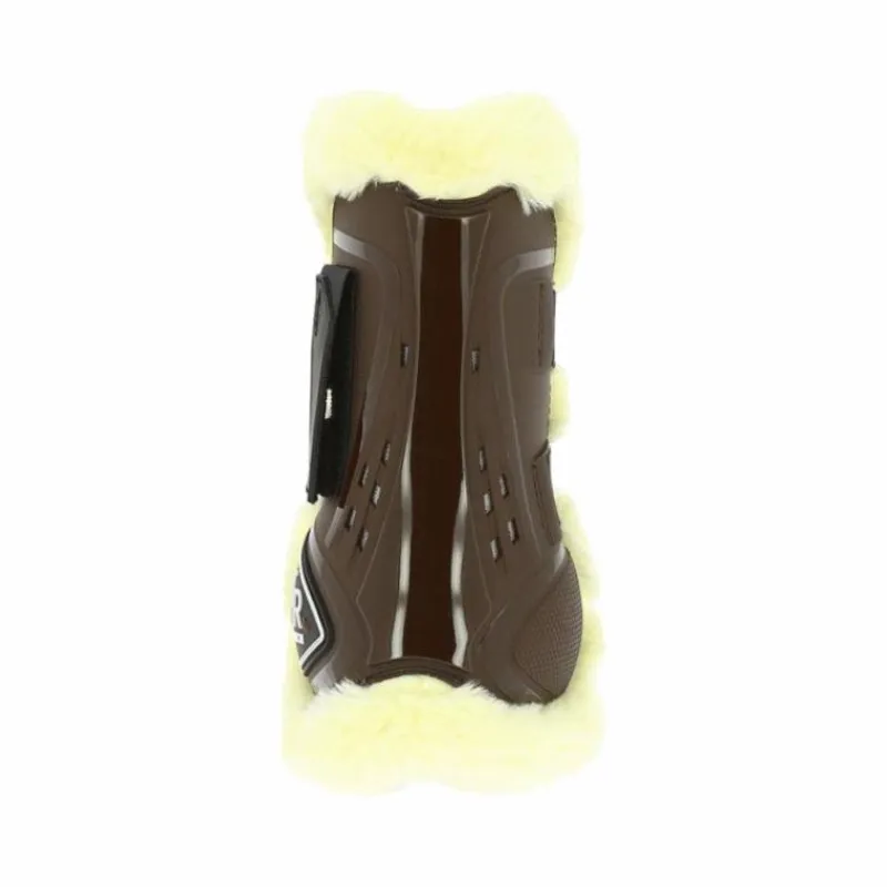 Cso|Guêtres Ouvertes Poneys*Norton - Guêtres cheval XTR mouton marron x2