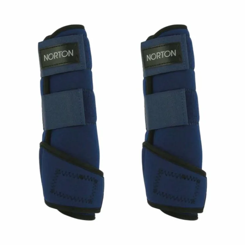 Outlet - Guêtres fermées marine x2 Guêtres Fermées