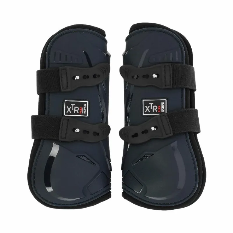 Guêtres Ouvertes Poneys|Guêtres Ouvertes*Norton - Guêtres ouvertes XTR Flex à boutons Marine